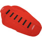 SDG 6-Ribbed Seat Cover - Black Ribs/Red Top/Red Sides 95943KRR