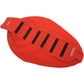 SDG 6-Ribbed Seat Cover - Black Ribs/Red Top/Red Sides 95931KRR