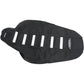 SDG 6-Ribbed Seat Cover - Black Ribs/Red Top/Black Sides 95943KRK