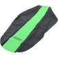 SDG Pleated Seat Cover - Green Top/Black Sides 96341GK