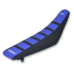SDG 6-Ribbed Seat Cover - Black Ribs/Blue Top/Black Sides 95938KBK