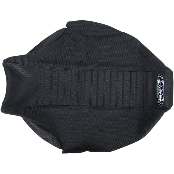 SDG Pleated Seat Cover - Black Top/Black Sides 96338