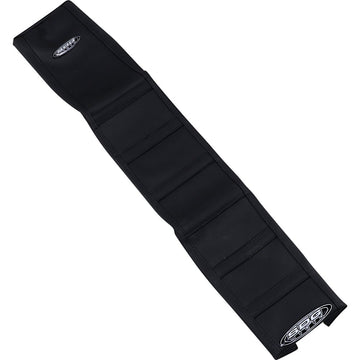 SDG 6-Ribbed Seat Cover - Black Ribs/Black Top/Black Sides 95942