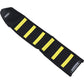 SDG 6-Ribbed Seat Cover - Yellow Ribs/Black Top/Black Sides 95939YK