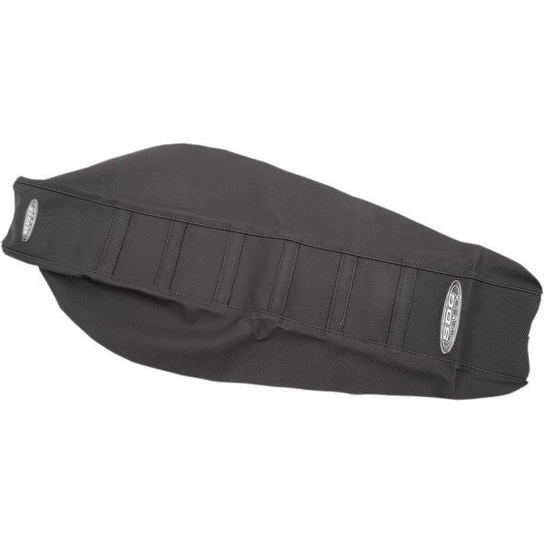 SDG 6-Ribbed Seat Cover - Black Ribs/Black Top/Black Sides 95958