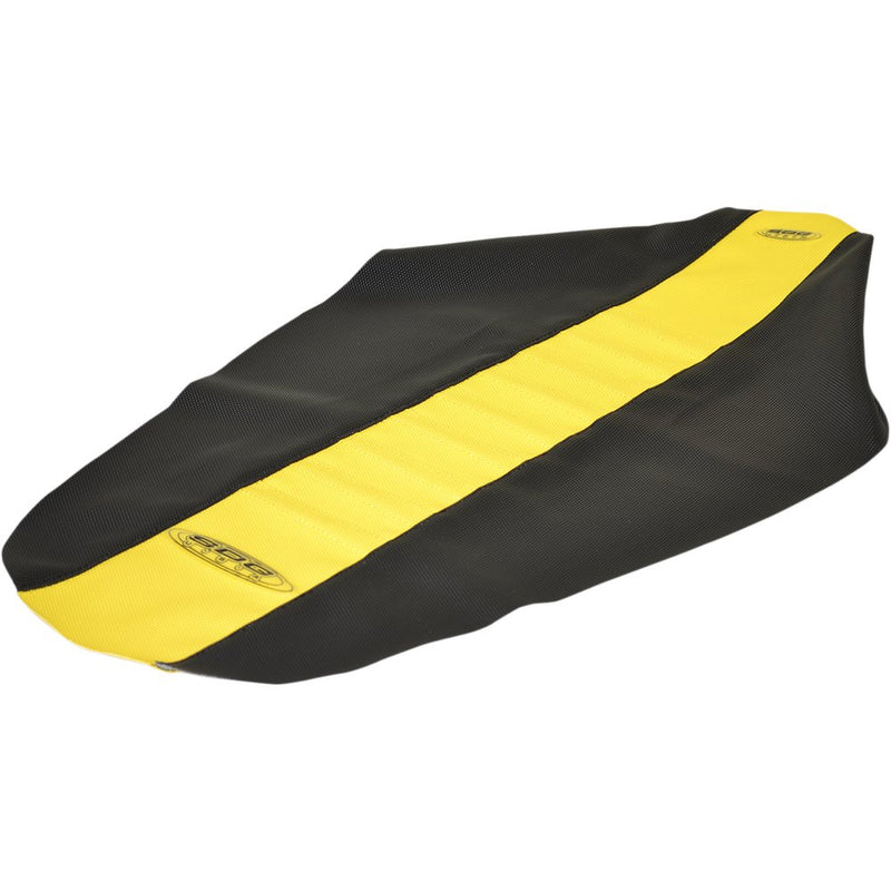 SDG Pleated Seat Cover - Yellow Top/Black Sides 96346 YK