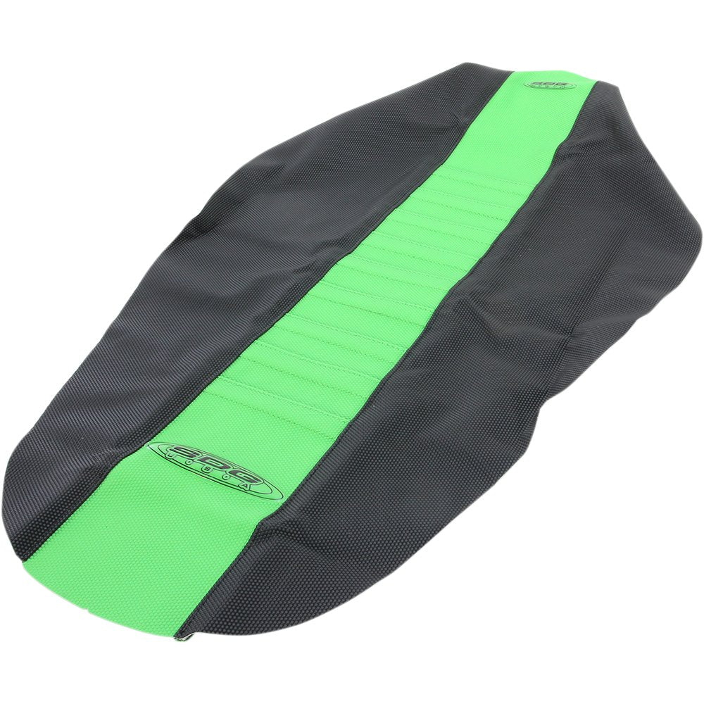 SDG Pleated Seat Cover - Green Top/Black Sides 96360GK