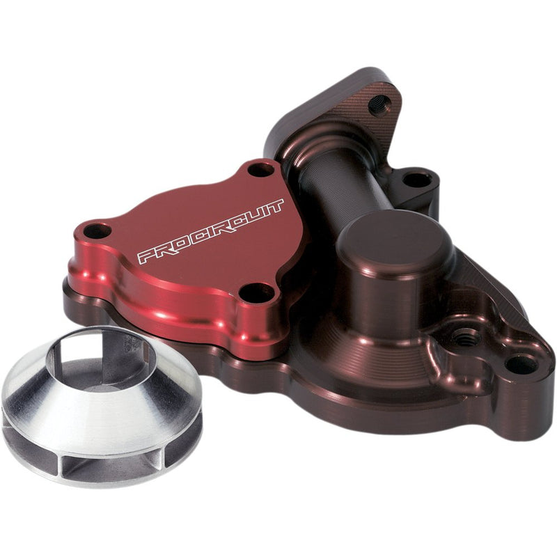 Pro Circuit Water Pump Cover with Impeller - Kawasaki/Suzuki WPK04250