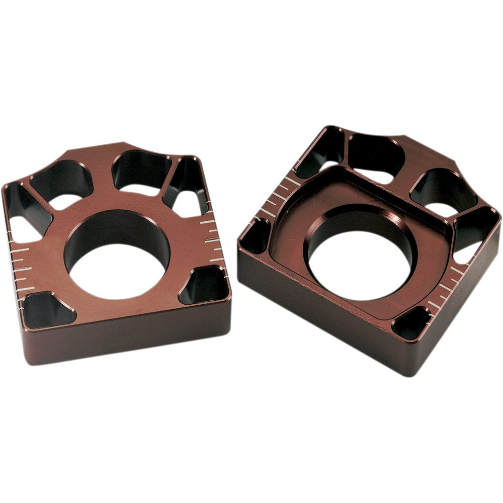 PRO CIRCUIT Axle Blocks - Red - Honda HAB00