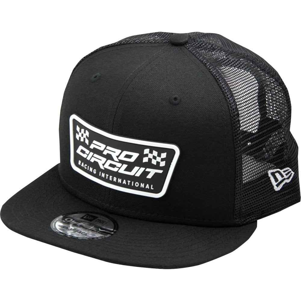 Pro Circuit Checkered Flag Patch New Era Hat - Black 6720104