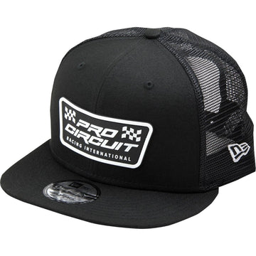 PRO CIRCUIT Checkered Flag Patch New Era Hat - Black 6720104