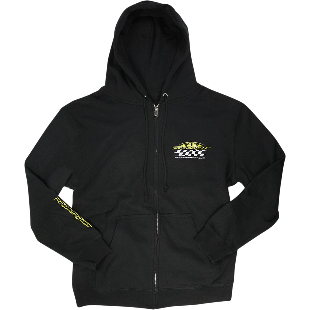 PRO CIRCUIT Racer Zip Hoodie - Black - 2XL 6511920-050