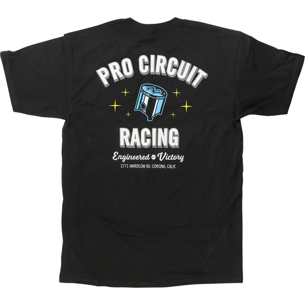 Pro Circuit Piston T-Shirt - Black - XL 6431740-040