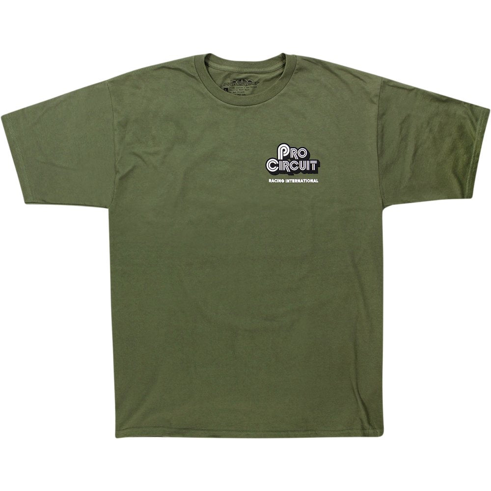 PRO CIRCUIT Pit Bike T-Shirt - Green - Large 6431720-030