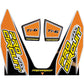 PRO CIRCUIT Ti-6 Decal - Orange DC22TI6-ORANGE