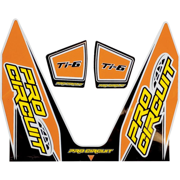 Pro Circuit Ti-6 Decal - Orange DC22TI6-ORANGE