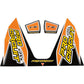 PRO CIRCUIT T-6 Decal - Orange DC22T6-ORANGE
