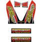 PRO CIRCUIT T-6 Mini Decal - Red DC22MINI