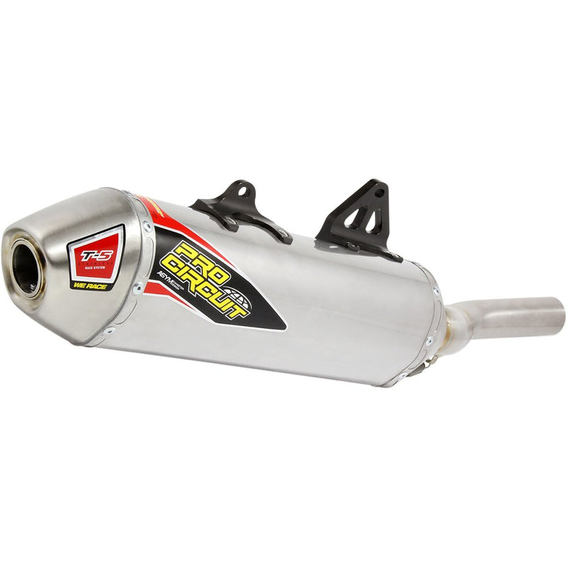 Pro Circuit T-5 Mechanical Muffler - Stainless Steel - KLR650 0121365A