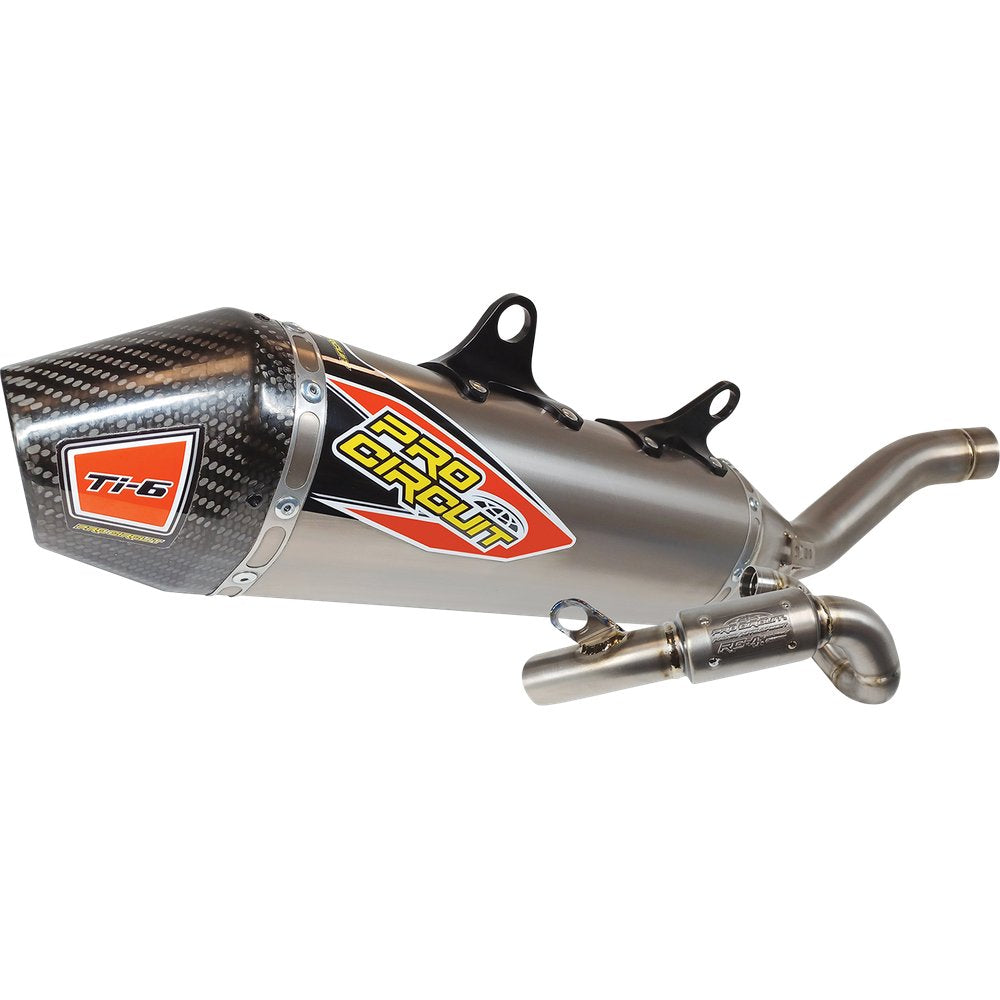 PRO CIRCUIT T-6 Exhaust System - Carbon Fiber End Cap 0352245F