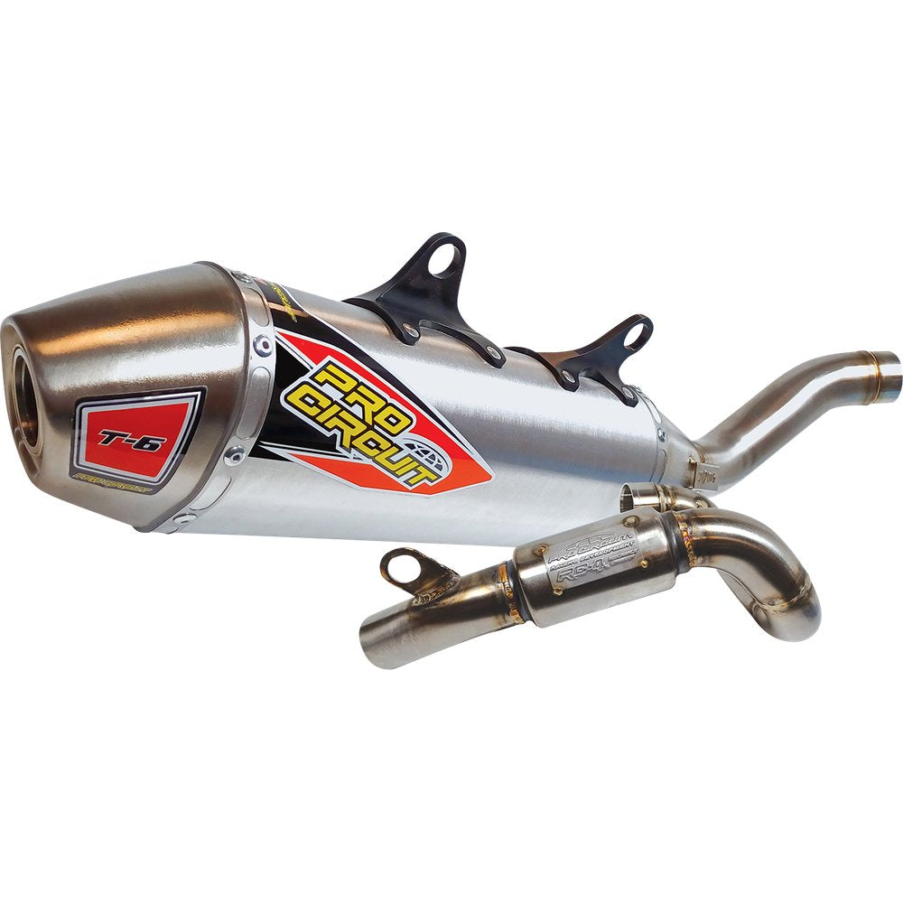 PRO CIRCUIT T-6 Exhaust System - Stainless Steel 0152225G