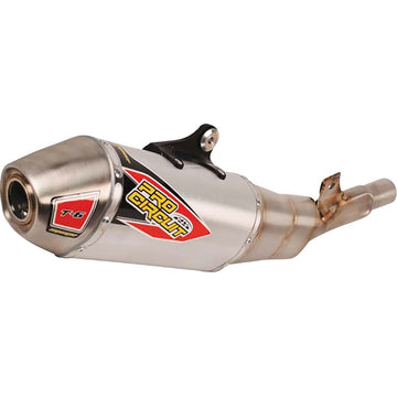 PRO CIRCUIT T-6 Slip-On Muffler - Stainless Steel 0122445A