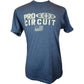 PRO CIRCUIT Logo Flag T-Shirt - Heather Navy - Small 646200-010