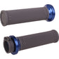 ODI Ruffian Lock-On Street Grips - Cable - Black/Anodized Blue V30HCWH-U