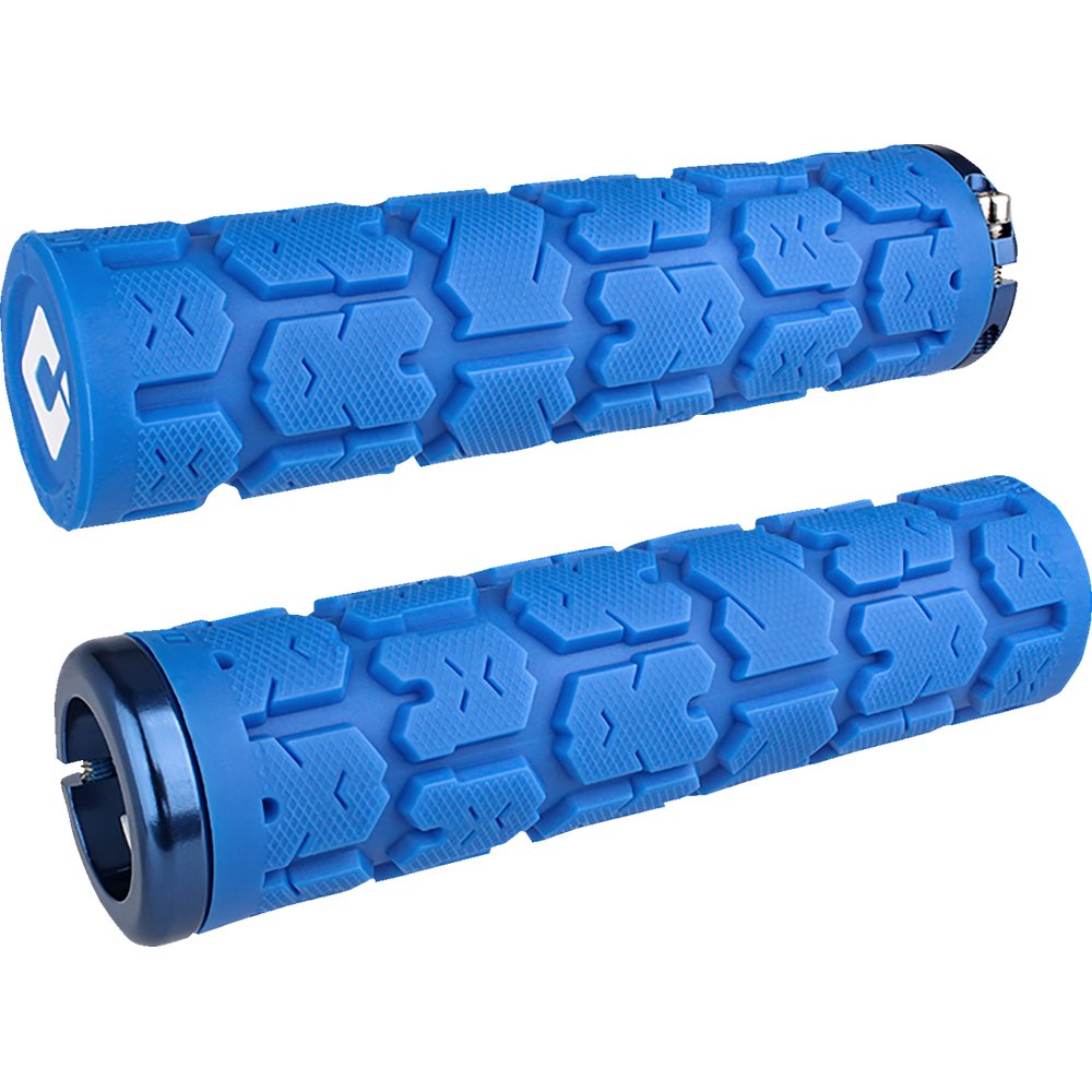 ODI Rogue 2.1 Lock-On Grips - PWC - Medium Blue/Blue L33RGU-U