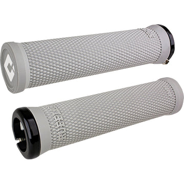 ODI Ruffian 2.1 Lock-On Grips - PWC - Gray/Black L33RFG-B