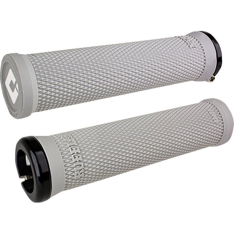 Odi Ruffian 2.1 Lock-On Grips - PWC - Gray/Black L33RFG-B