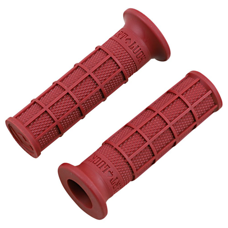 Odi Hart-Luck Signature Full-Waffle Slip-On Grips - Red V02FWDR