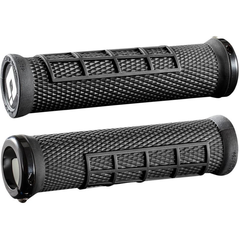 Odi Elite Flow v2.1 Grips - Lock-On - 13 cm - Black/Black D33EFB-B