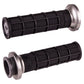 ODI Hart-Luck Signature V-Twin Lock-On* Grips - Cable - Black/Gunmetal V31HCW-BH-H
