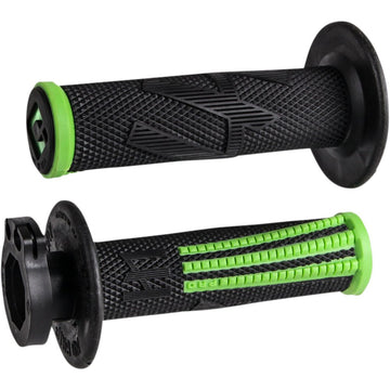 ODI Emig Pro V2 Lock-On Grips - Green/Black H36EPBN