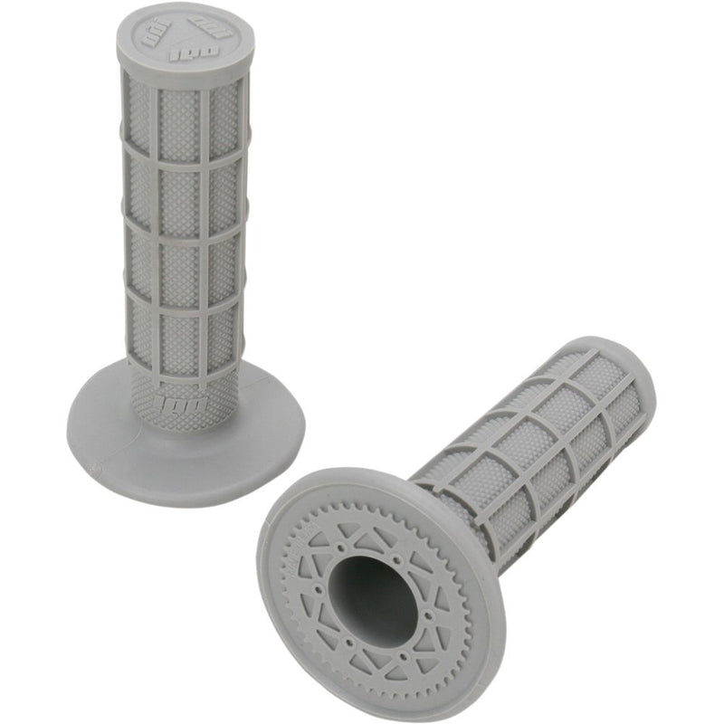 Odi Ruffian MX Full Waffle Single-Ply Grips - Gray H02RFG