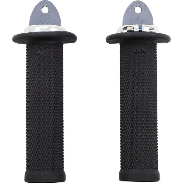 Odi Ruffian ATV/PWC Grips - Black/Silver J33RFB-S