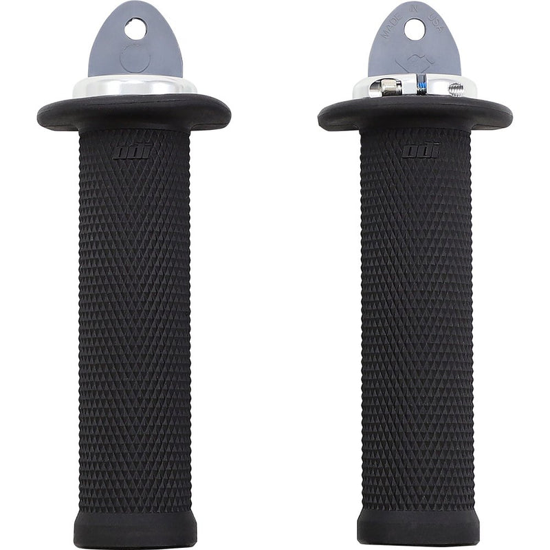 Odi Ruffian ATV/PWC Grips - Black/Silver J33RFB-S
