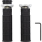 Odi Hart-Luck Signature V-Twin Lock-On* Grips - TBW - Black/Silver V31HTW-BB-S