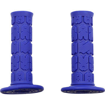 ODI Rogue MX Single Ply Grips - Blue H03RGU