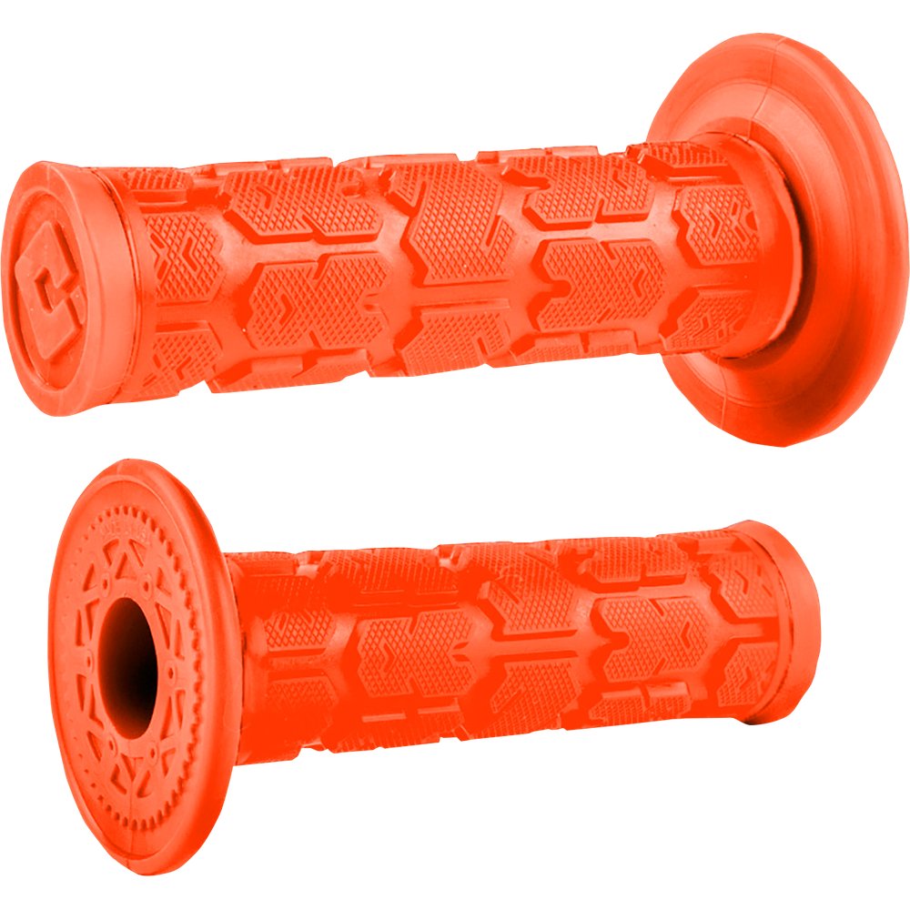 ODI Rogue MX Single Ply Grips - Orange H03RGO