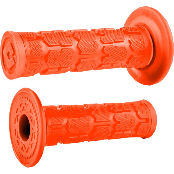 Odi Rogue MX Single Ply Grips - Orange H03RGO