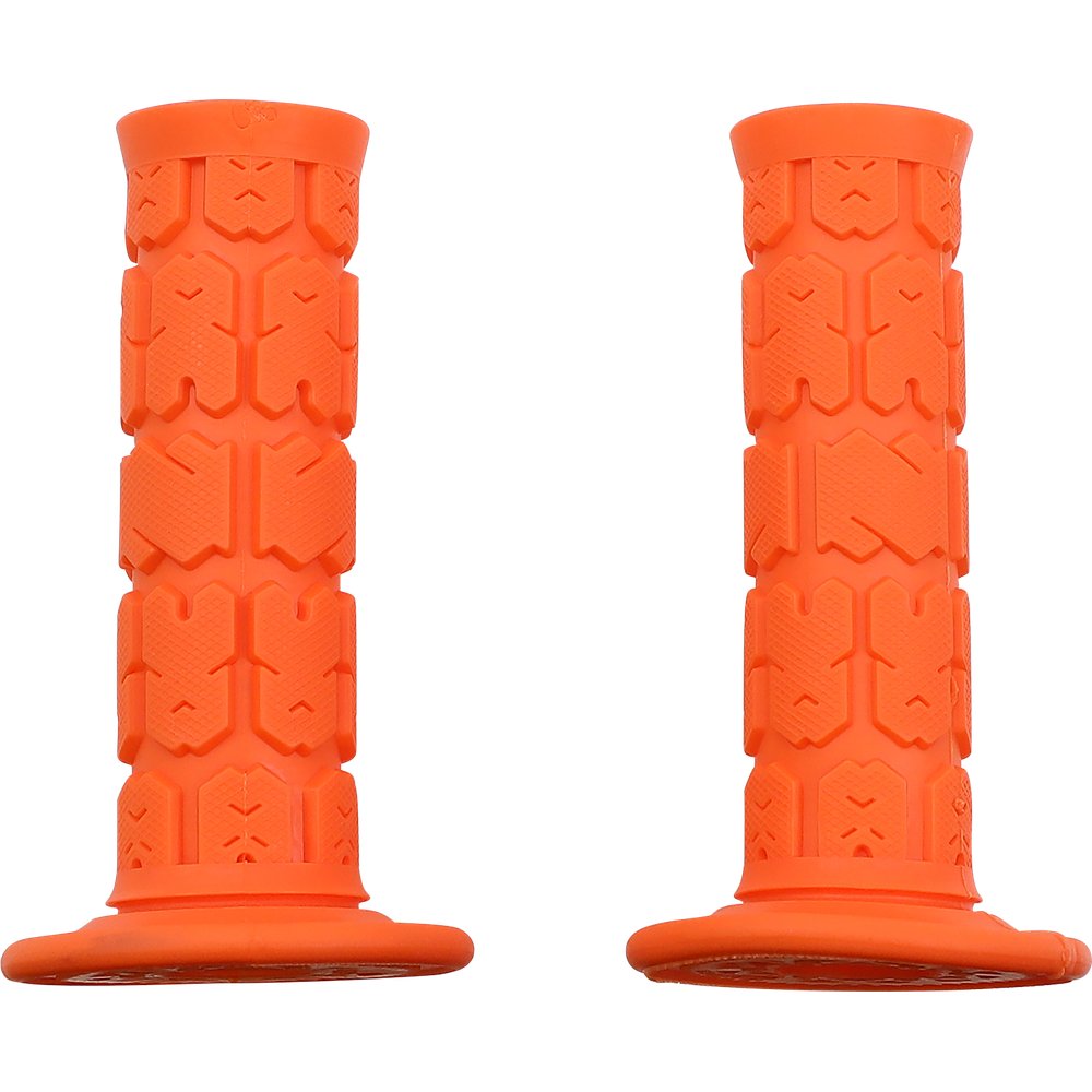 ODI Rogue MX Single Ply Grips - Orange H03RGO