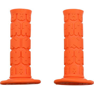 ODI Rogue MX Single Ply Grips - Orange H03RGO