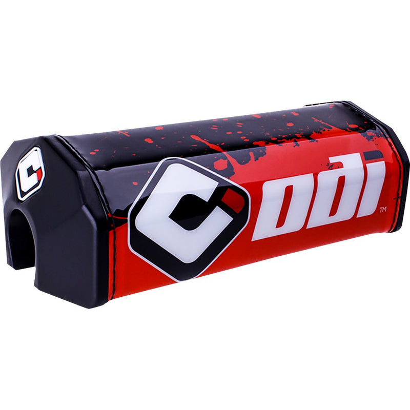 Odi Oversized Handlebar Pad - Splatter - Red/Black H72BPS-RB