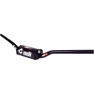 ODI 1-1/8" Flight Non-Crossbrace Handlebar - RC4 Signature - Black H604CFB