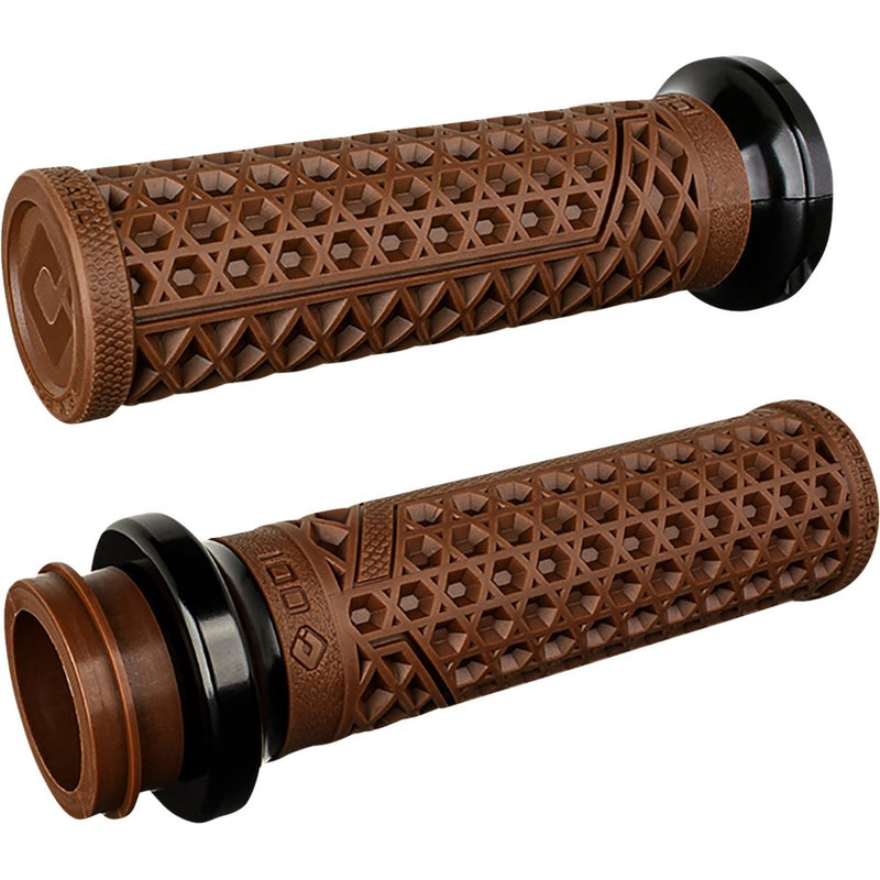 Odi Vans Harley Davidson Grips - TBW - Brown/Black V31VHTWN-B