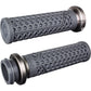 ODI Vans Harley Davidson Grips - TBW - Graphite/Gunmetal V31VHTWH-H