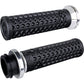 ODI Vans Harley Davidson Grips - TBW - Black/Silver V31VHTWB-S