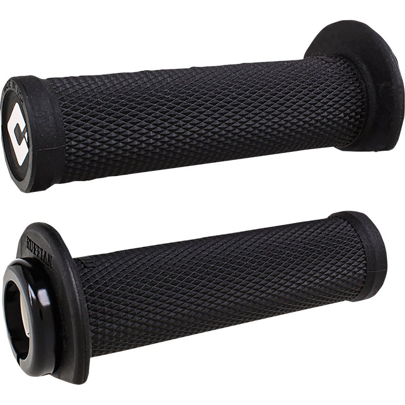 Odi Ruffian 2.1 Lock-On Grips - ATV/PWC - Black/Black J33RFB-B